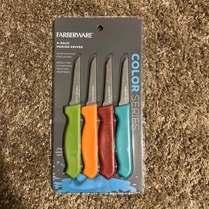 Farberware Color Series 4- Pack Paring Knives